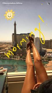 Athina Oikonomakou feet photo thumbnail