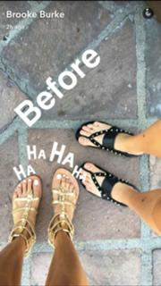 Brooke Burke feet photo thumbnail