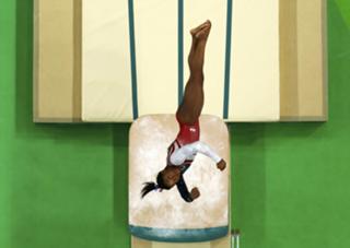 Simone Biles feet photo thumbnail