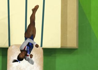 Simone Biles feet photo thumbnail