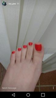 Isa Pes feet photo thumbnail