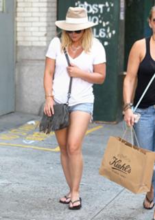 Hilary Duff feet photo thumbnail