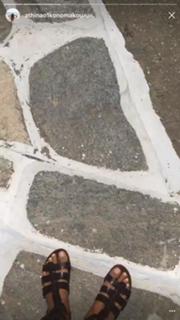 Athina Oikonomakou feet photo thumbnail