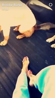 Brooke Burke feet photo thumbnail