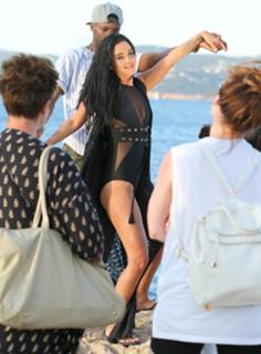 Tulisa feet photo thumbnail