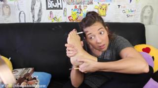 Gabbie Hanna feet photo thumbnail