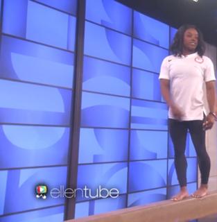Simone Biles feet photo thumbnail