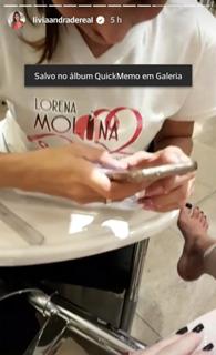 Lívia Andrade feet photo thumbnail