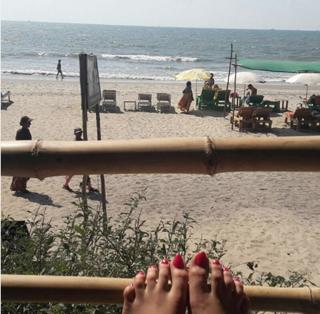 Ankita Sharma feet photo 3