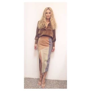 Michelle Hunziker feet photo thumbnail