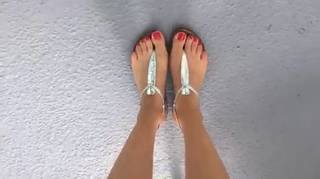 Xenia Tchoumitcheva feet photo thumbnail