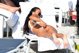 Karrueche Tran feet photo thumbnail
