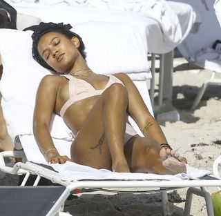 Karrueche Tran feet photo thumbnail