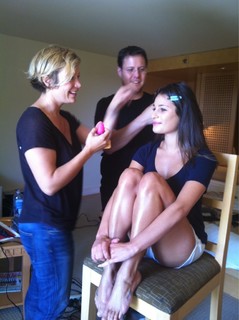 Lea Michele feet photo thumbnail