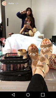 Thalía feet photo thumbnail