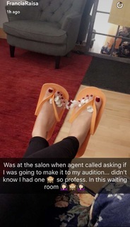 Francia Raisa feet photo thumbnail