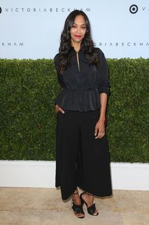 Zoe Saldana feet photo thumbnail