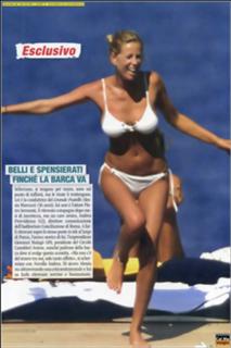 Alessia Marcuzzi feet photo thumbnail
