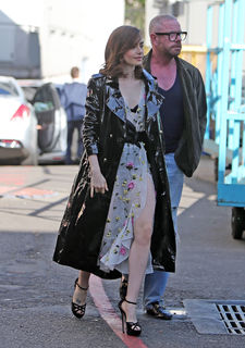 Lily Collins feet photo thumbnail