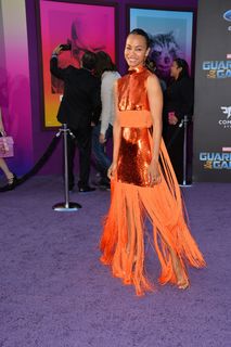 Zoe Saldana feet photo thumbnail