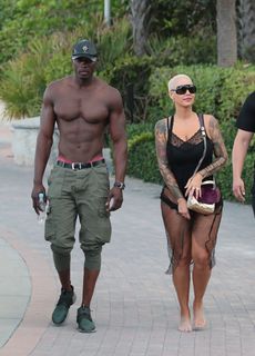 Amber Rose feet photo thumbnail