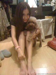 Angelababy feet photo thumbnail