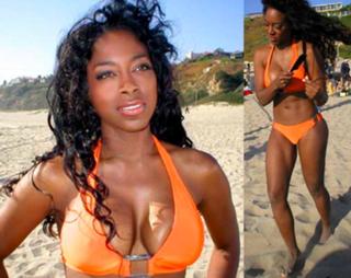 Kenya Moore feet photo 2