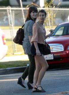 Lea Michele feet photo thumbnail