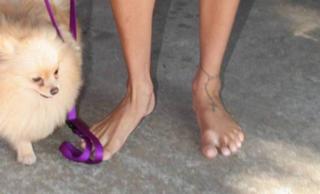 Nicole Richie feet photo thumbnail