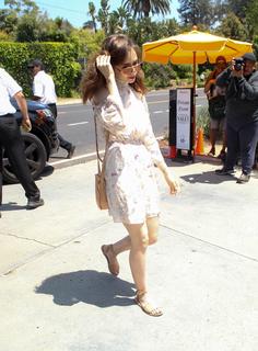 Lily Collins feet photo thumbnail