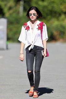 Lucy Hale feet photo thumbnail