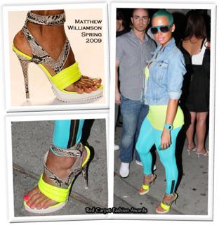 Amber Rose feet photo thumbnail