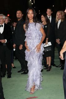 Zoe Saldana feet photo thumbnail