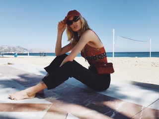 Elsa Hosk feet photo thumbnail