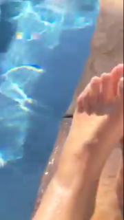 Megan Olivi feet photo thumbnail