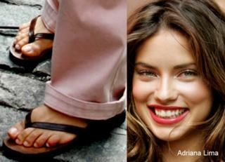 Adriana Lima feet photo thumbnail