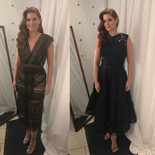 Debra Messing feet photo thumbnail