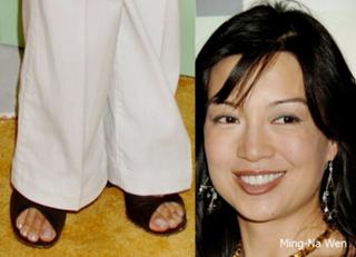 Ming-Na Wen feet photo thumbnail