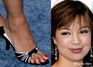 Ming-Na Wen feet photo thumbnail