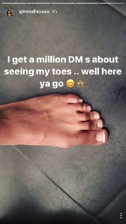 Qimmah Russo feet photo thumbnail