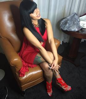 Cardi B feet photo thumbnail