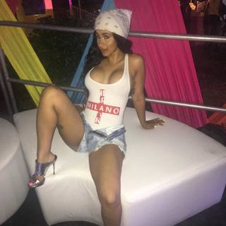 Cardi B feet photo thumbnail