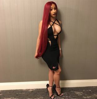 Cardi B feet photo thumbnail
