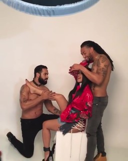 Cardi B feet photo thumbnail