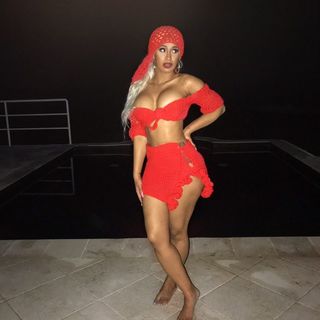 Cardi B feet photo thumbnail