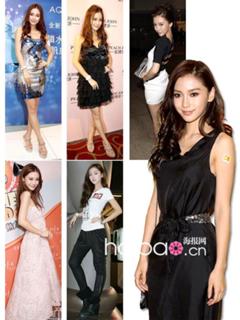 Angelababy feet photo thumbnail