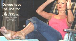 Denise Van Outen feet photo thumbnail