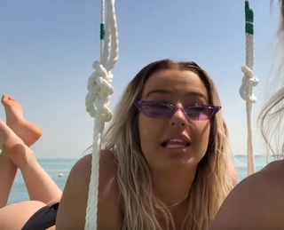 Tana Mongeau feet photo thumbnail