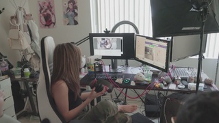 Imane Pokimane Anys feet photo thumbnail