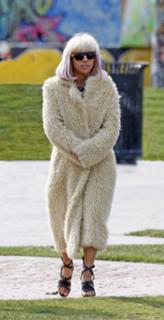 Lady Gaga feet photo 2